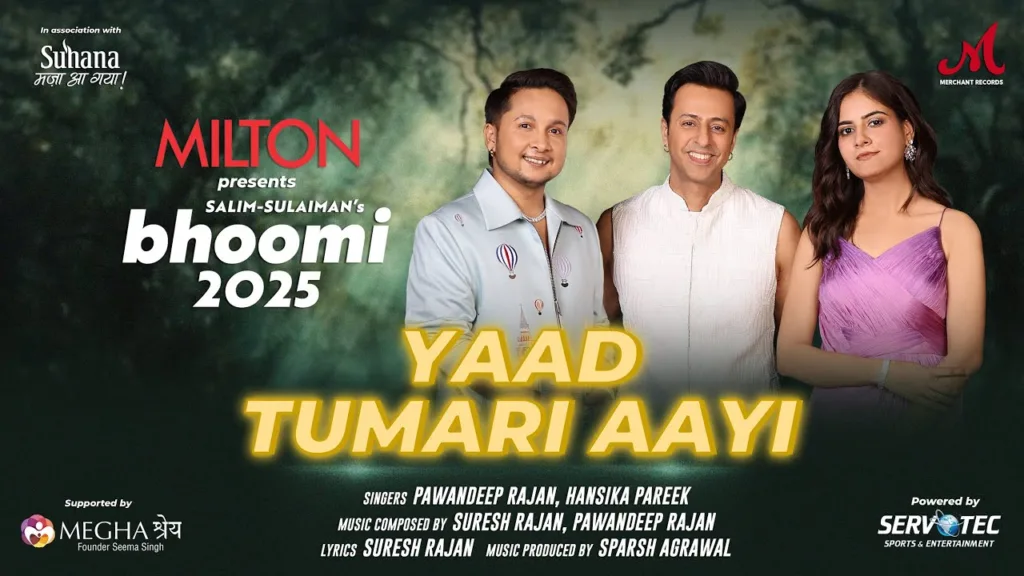 Yaad Tumari Aayi Lyrics – Pawandeep Rajan